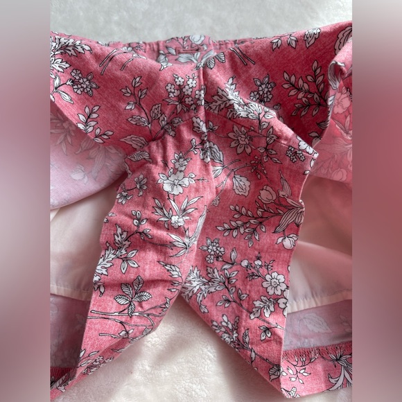 GAP Khakis by GAP Pink Floral Print Summer Short 06 R - Picture 9 of 14
